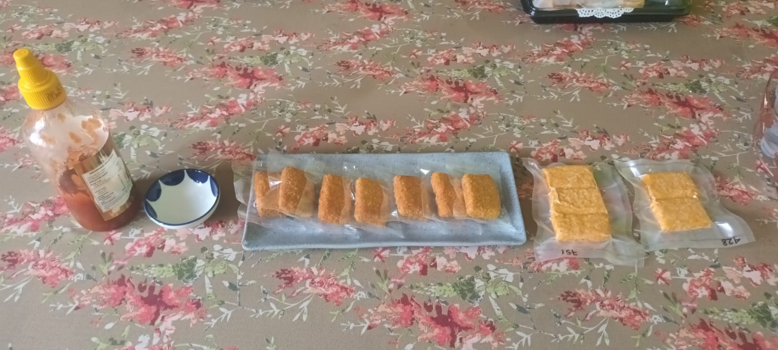 Produk nugget kedelai hasil unit produksi SMK PP Negeri Batang Hari
